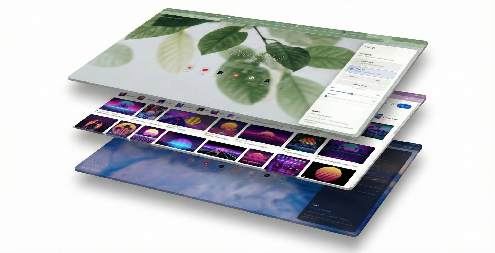 New Tab Plus media